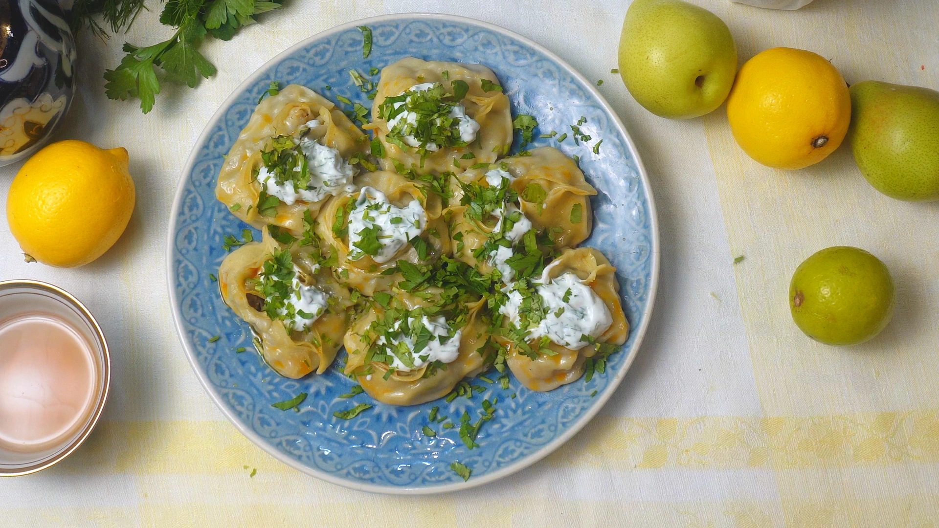 Манты с бараниной и тыквой — мой рецепт